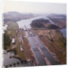 Aerial View of Panama Canal's Miraflores Locks by Anonymous
