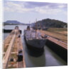 View of Ship at Panama Canal's Miraflores Locks by Anonymous