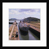 View of Ship at Panama Canal's Miraflores Locks by Anonymous