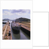 View of Ship at Panama Canal's Miraflores Locks by Anonymous