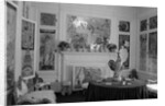 Library in Helena Rubinstein's Apartment by Anonymous