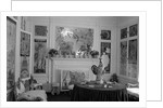 Library in Helena Rubinstein's Apartment by Anonymous
