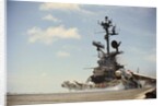 US Navy A-7 Corsair Jet Airplanes Launching From Carrier by Anonymous