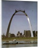St Louis Arch Undergoing Construction by Anonymous