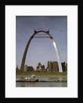 St Louis Arch Undergoing Construction by Anonymous