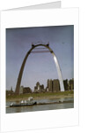 St Louis Arch Undergoing Construction by Anonymous