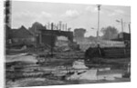 Destroyed Headquarters of Indonesian Communist Party by Anonymous