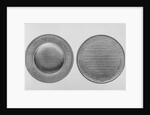 Charles Lindberg's Hubbard Gold Medal by Anonymous