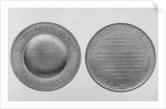 Charles Lindberg's Hubbard Gold Medal by Anonymous