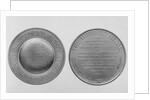 Charles Lindberg's Hubbard Gold Medal by Anonymous
