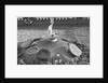Military Caps Showing Tribute at JFK's Grave by Anonymous