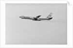 President Johnson Traveling by Air Force in Flight by Anonymous