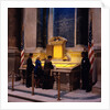 People Viewing the Constitution and Declaration of Independence by Anonymous