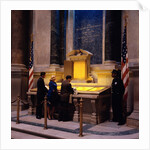People Viewing the Constitution and Declaration of Independence by Anonymous
