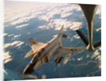 Air Force Jet Refueling While Flying by Anonymous