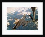 Air Force Jet Refueling While Flying by Anonymous