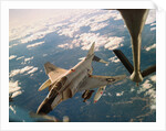 Air Force Jet Refueling While Flying by Anonymous