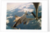Air Force Jet Refueling While Flying by Anonymous