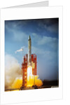 View of Atlas-Centaur Surveyor Blasting Off by Anonymous