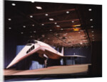 View of Mockup of Lockheed 2000 Supersonic Transport by Anonymous