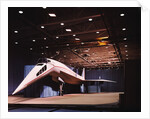 View of Mockup of Lockheed 2000 Supersonic Transport by Anonymous