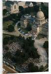 Aerial View of Freedom Marchers by Corbis