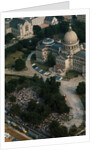 Aerial View of Freedom Marchers by Corbis