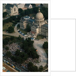 Aerial View of Freedom Marchers by Corbis