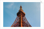 View of Tokyo Tower Located in Center of City by Anonymous