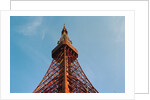 View of Tokyo Tower Located in Center of City by Anonymous