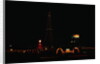 Night View of Tokyo Tower Located in Center of City by Anonymous