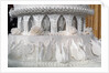 View of Wedding Cake for Luci Johnson and Patrick Nugent by Anonymous