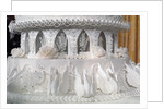View of Wedding Cake for Luci Johnson and Patrick Nugent by Anonymous
