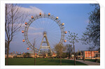 Giant Ferris Wheel in Prater Amusement Park by Anonymous