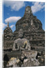 Buddhist Statues on Stupas by Anonymous