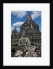 Buddhist Statues on Stupas by Anonymous