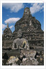 Buddhist Statues on Stupas by Anonymous