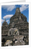 Buddhist Statues on Stupas by Anonymous