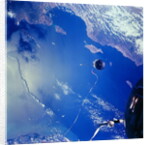 View of Agena Target Vehicle in Sky by Anonymous