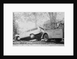 Tow Truck Towing Station Wagon by Anonymous