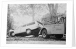 Tow Truck Towing Station Wagon by Anonymous