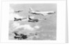 Fighter Jets Refueling in Flight by Anonymous