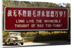 Poster Erected at a Hotel Entrance by Anonymous