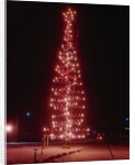 View of Christmas Tree Made of Metal Pipes by Anonymous