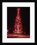 View of Christmas Tree Made of Metal Pipes by Anonymous