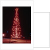 View of Christmas Tree Made of Metal Pipes by Anonymous