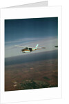 Cessna 210 Centurion Flying by Anonymous