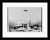 Supposed Unidentifiable Flying Object over House by Anonymous