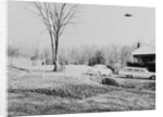 Unidentified Flying Object Flying Over House by Anonymous