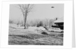 Unidentified Flying Object Flying Over House by Anonymous